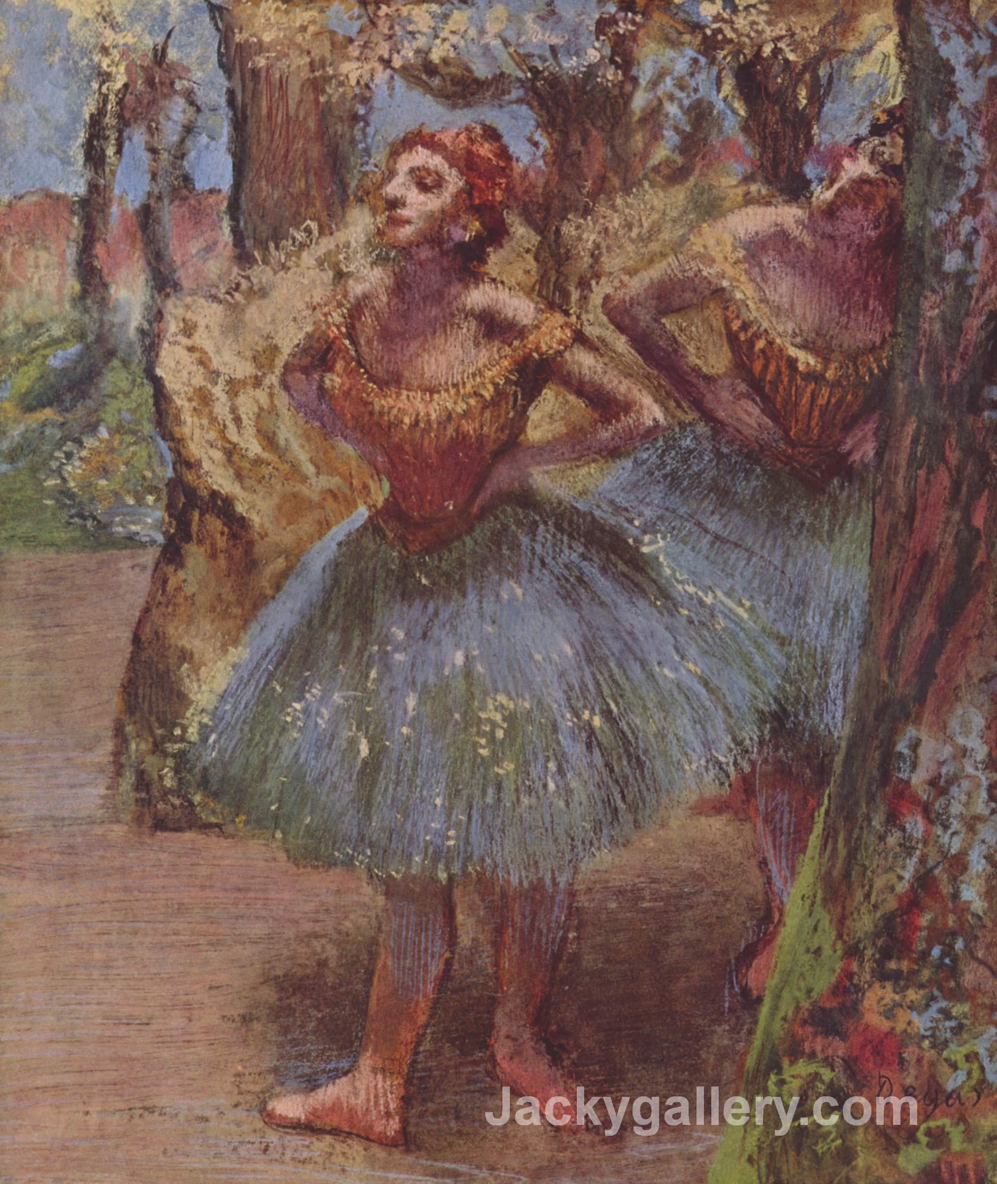 Dancers by Edgar Degas paintings reproduction